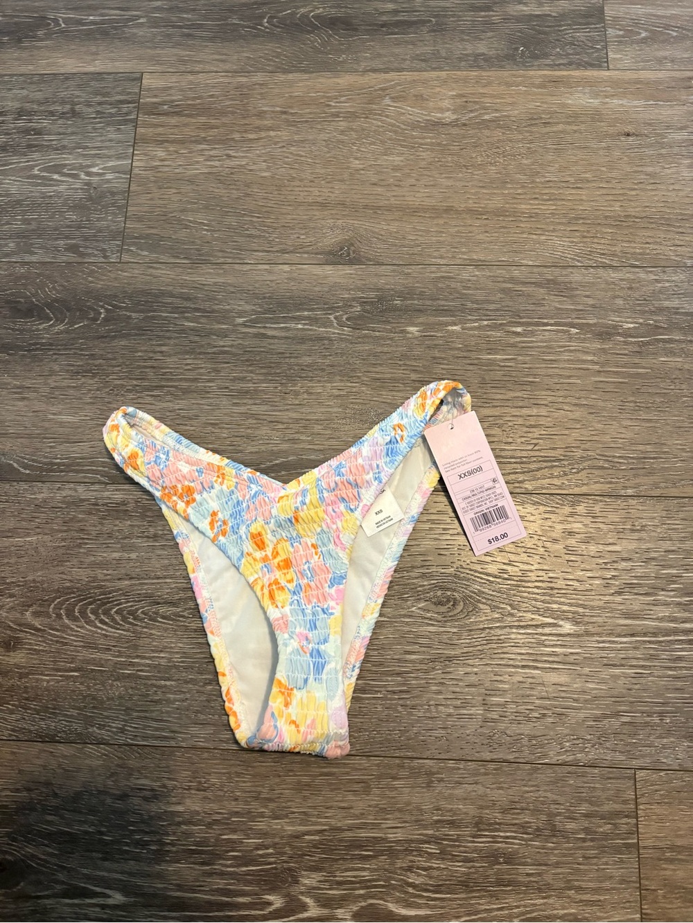 Wild Fable Women’s Low Rise Extra High Leg Extra Cheeky Bikini Bottoms XXS